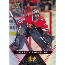 20 Corey Crawford Base Card 2018-19 Tim Hortons UD Upper Deck